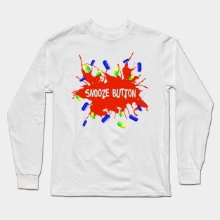 Snooze Button Long Sleeve T-Shirt